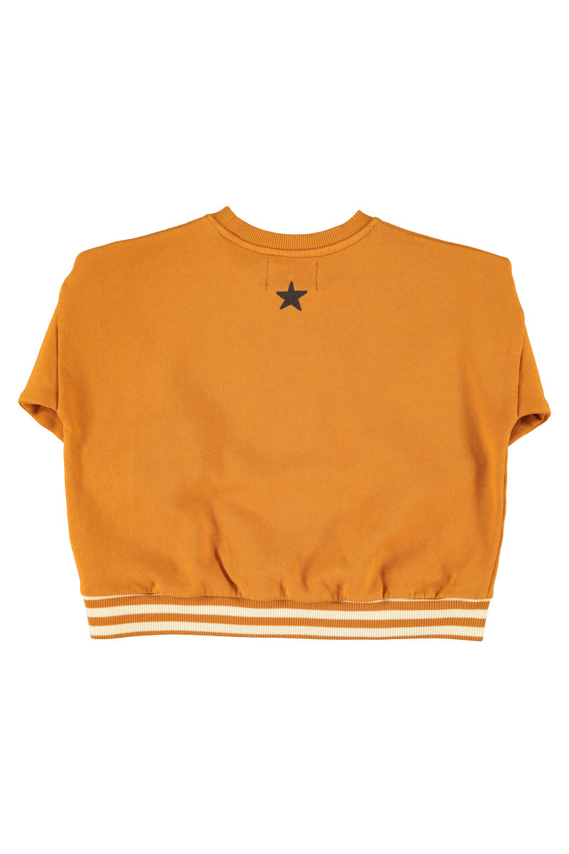 Sweatshirt | camel with "school trip" print, Piupiuchick