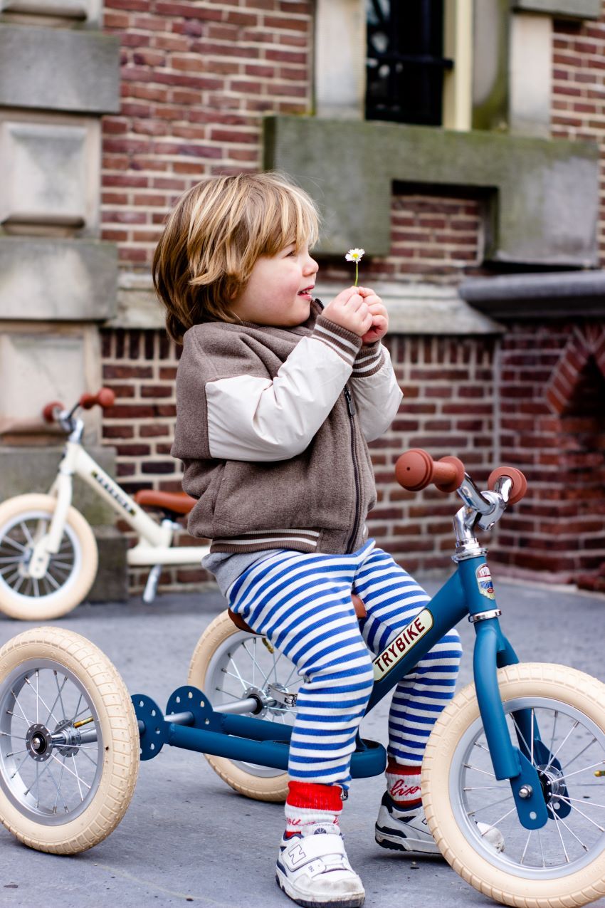 Trybike Vintage Blue 2 in 1 driewieler