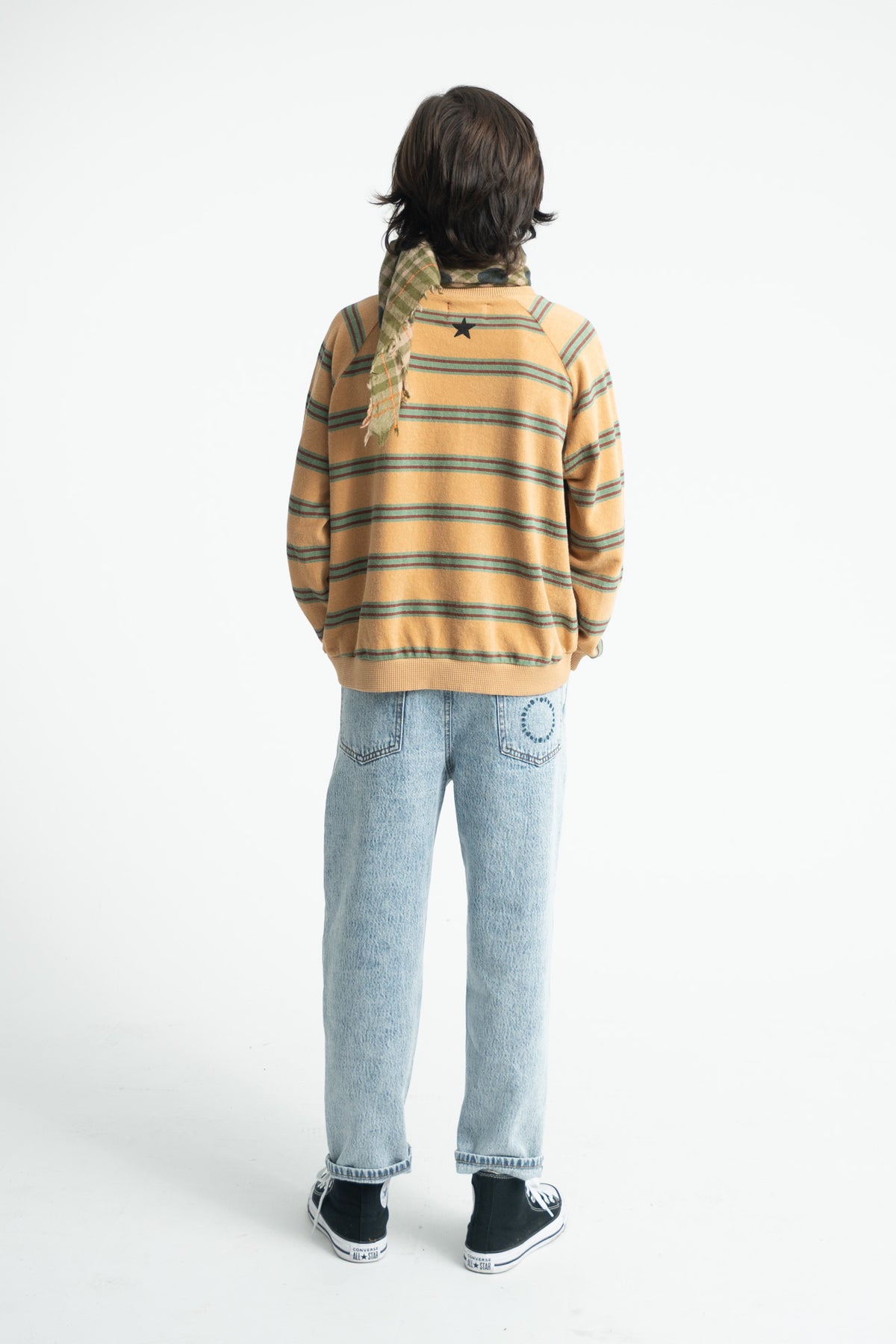Unisex trousers |fadded light blue denim, Piupiuchick