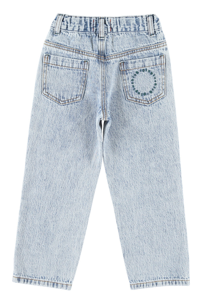 Unisex trousers |fadded light blue denim, Piupiuchick
