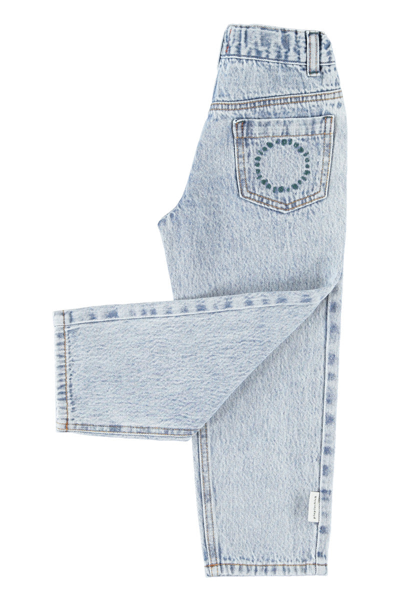 Unisex trousers |fadded light blue denim, Piupiuchick