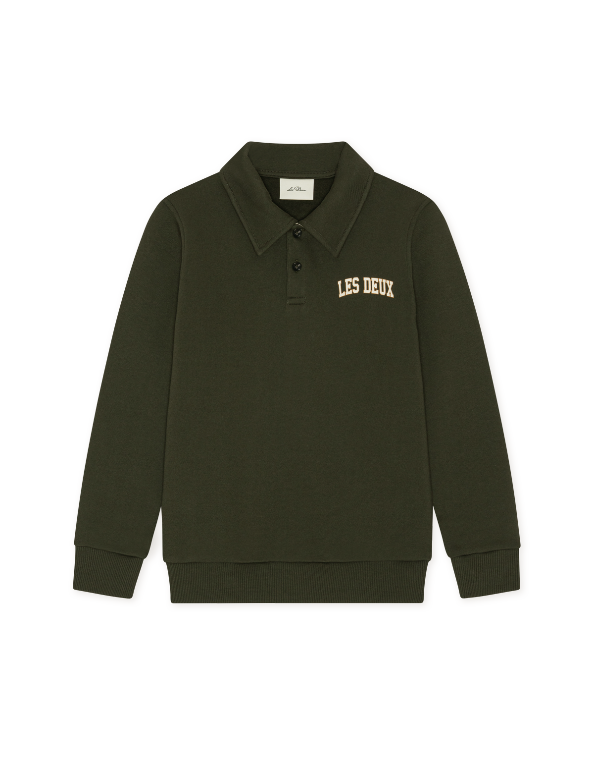 College rugby sweater Rosin Green, Les Deux