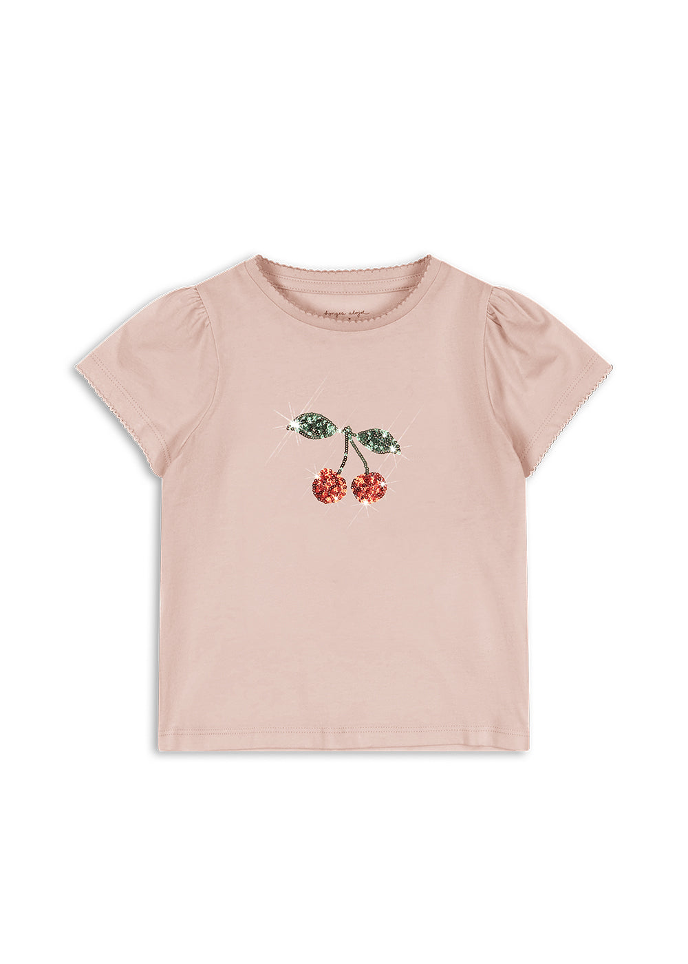 Famo puff tee gots, pale blush, Konges slöjd