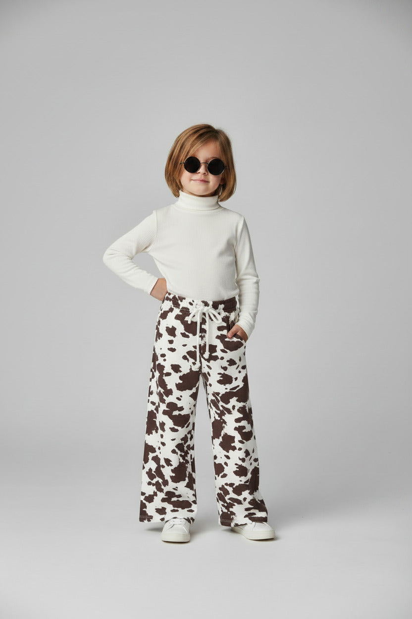 TNS Logo Jogging Cow Print, The New Society