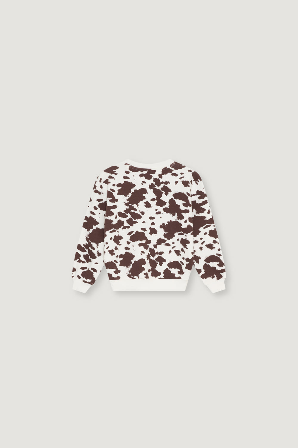 TNS Logo Sweatshirt Cow Print, The New Society
